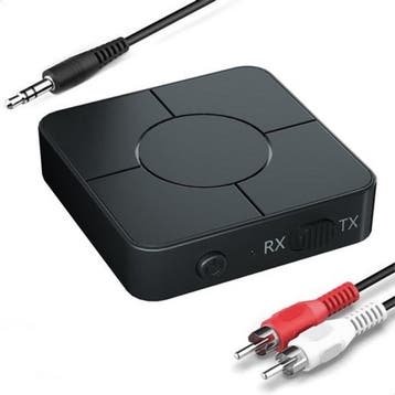 Bluetooth Transmitter &amp; Receiver 2 in 1 - BT 5.0 - 3.5MM, Ophalen of Verzenden, Zo goed als nieuw