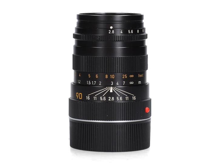 Leica 90mm f/2.8 Tele-Elmarit-M (11800) - 1 jaar garantie, Audio, Tv en Foto, Fotografie | Lenzen en Objectieven, Zo goed als nieuw