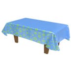 Tafelkleed Blue Tropical Flowers, Ophalen of Verzenden, Nieuw