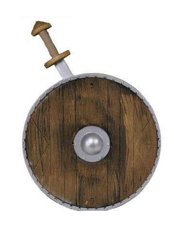 Wapenset schild met zwaard, Kleding | Dames, Ophalen of Verzenden, Nieuw
