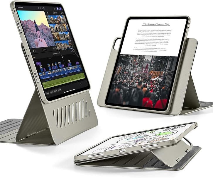iPad Pro 12.9 Hoes ESR Shift | Retourdeal 42% Korting, Computers en Software, Tablet-hoezen, 13 inch of meer, Nieuw, Bescherming voor- en achterkant