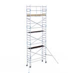 ALX rolsteiger 75 x 8,2 WH met voorloopleuning, Doe-het-zelf en Verbouw, Steigers, Verzenden, Nieuw, Rolsteiger of Kamersteiger