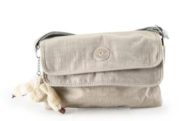 Kipling Schoudertas Beige, Verzenden, Zo goed als nieuw, Beige