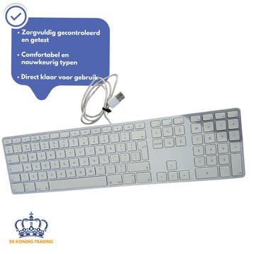 Apple A1243 | Toetsenbord | Apple Keyboard | Keyboard, Computers en Software, Gebruikt, Verzenden, Qwerty, Apple