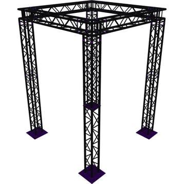 Altura FA34-CAR-3x3x4-BK carré vierkant-truss 3 x 3 x 4, Verzenden, Nieuw