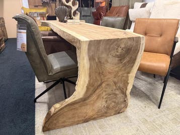 Eettafel waterval suarhout 200cm | World of Brosi, Ophalen of Verzenden, Nieuw
