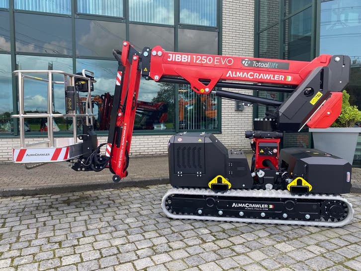 Rups Telescoophoogwerker te koop | AlmaCrawler Jibbi 1250EVO, Zakelijke goederen, Machines en Bouw | Liften, Steigers en Ladders