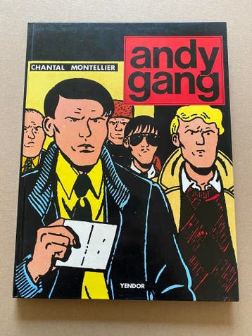 Sociaal-Kritische Misdaadstrip Chantal Montellier Andy Gang, Verzenden, Nieuw