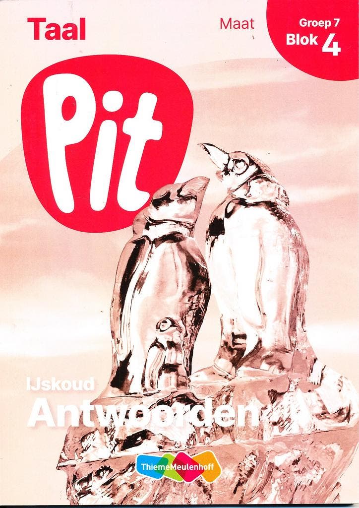 Pit Antwoorden Taal Maat blok 4 groep 7, Boeken, Schoolboeken, Nieuw, Verzenden