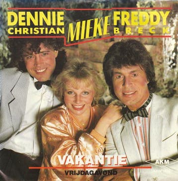 vinyl single 7 inch - Dennie Christian - Mieke, Freddy Br..., Verzenden, Zo goed als nieuw, 7 inch, Nederlandstalig