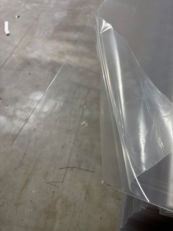 Plexiglas platen 3mm dik, Doe-het-zelf en Verbouw, Platen en Panelen, Nieuw, Minder dan 20 mm, Overige materialen, Ophalen