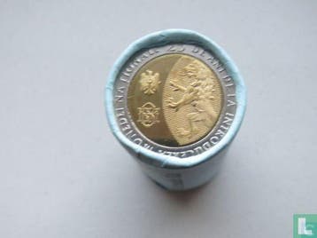 Moldavië 10 lei 2018 (rol) 25 years national currency, Verzenden, Overige landen, Losse munt