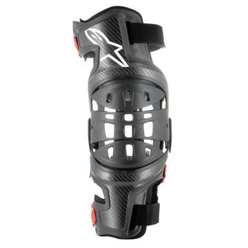 Kniebeschermer Rechts Alpinestars Bionic-10 Zwart-Rood, Verzenden, Nieuw