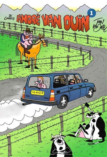 Andre van Duin INTEGRAAL 1 - Toon van Driel 9789492904225, Boeken, Verzenden, Zo goed als nieuw, Toon van Driel