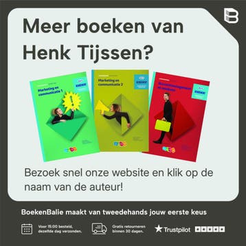 Calculaties en Analyses Theorieboek Niveau 3&4 - Henk, Verzenden, Zo goed als nieuw, Henk Tijssen