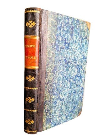 Esopo Frigio / Landi - Favole colla Vita del Medesimo - 1818, Antiek en Kunst