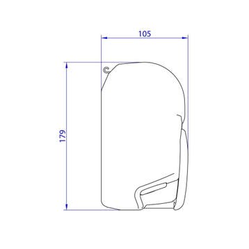 Thule 8000 230V 500 Geanodiseerd-Mystic Grey, Ophalen of Verzenden, Nieuw, Thule