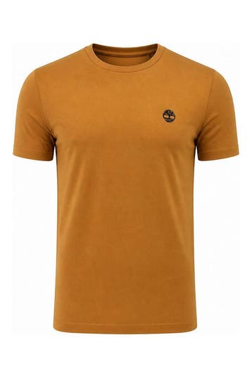 Timberland T-shirt in maat S Oranje, Kleding | Heren, Verzenden, Zo goed als nieuw, Overige kleuren, Timberland