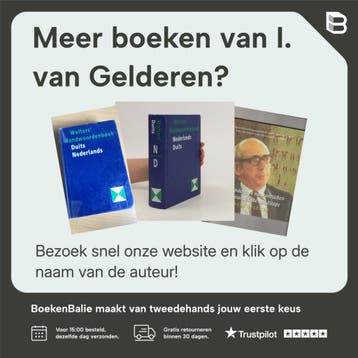 Wolters handwoordenboek Nederlands-Duits / Wolters, Boeken, Verzenden, Gelezen, I. van Gelderen