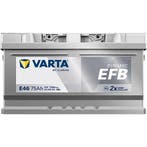 Varta Auto accu 12 volt 75 Ah EFB Dynamic type E46, Ophalen of Verzenden, Nieuw