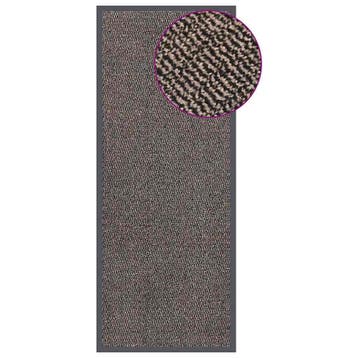 vidaXL Deurmat getuft 60x150 cm donkerbruin, Verzenden, Nieuw
