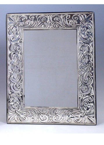 PG-Miani Argenteria - Wandspiegel - .925 zilver - 20×30, Antiek en Kunst