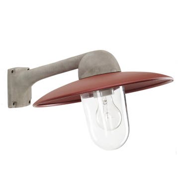 Wandlamp Fabrique Alu/Rood Buitenverlichting, Verzenden, Nieuw