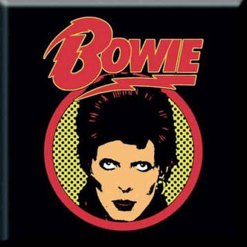 David Bowie Flash Logo Koelkastmagneet officiële merchandise, Ophalen of Verzenden, Nieuw, Gebruiksvoorwerp