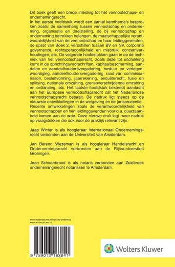 Van de BV en de NV 9789013163841 Mr. P. van Schilfgaarde, Boeken, Verzenden, Zo goed als nieuw, Mr. P. van Schilfgaarde
