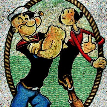 David Law (1967) - Crypto Popeye & Olive