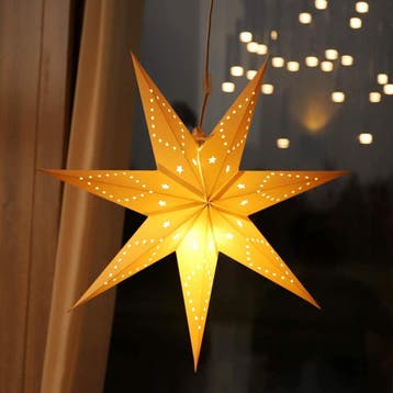 LED kerstster - 55cm - Warm wit, Ophalen of Verzenden, Nieuw