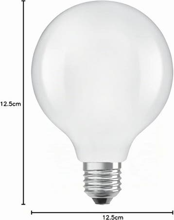 Osram LED-Lamp in Klassieke Globevorm, LED-Filament, E27,..., Verzenden, Nieuw