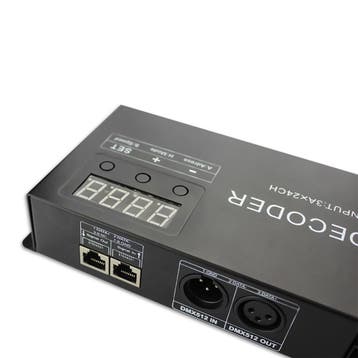 DMX controller voor led strips 24 kanaals, Verzenden, Nieuw