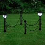 Hekwerk met 2 solarlampen, Verzenden, Nieuw