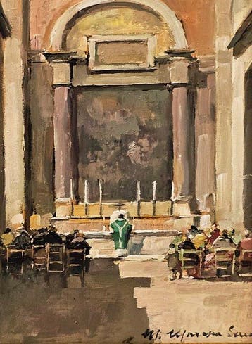 Mario Maresca Serra (1912 - 1991) - La messa - NO RESERVE