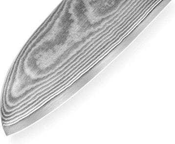 2dekans | Samura Damascus Santokumes 14,5 cm, Ophalen of Verzenden, Zo goed als nieuw