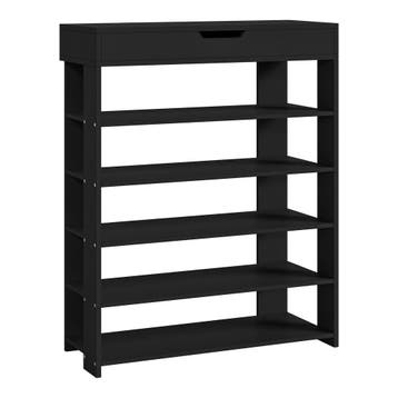 Staande kast Boppeelo 94x75x30 cm [en.casa], Huis en Inrichting, Verzenden, Nieuw