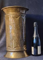 Standaard - Messing - Massieve parasolstandaard, Antiek en Kunst