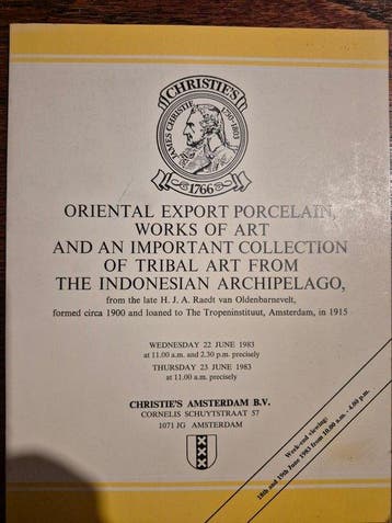 Oriental Export Porcelain, Works of Art and an Important