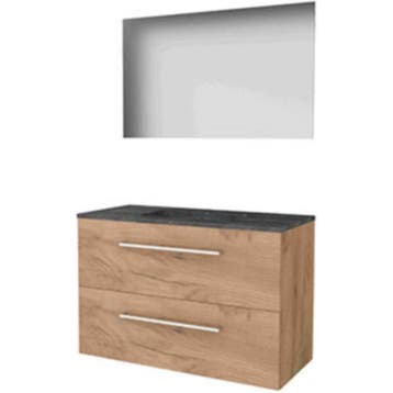Basic-Line Ultimate 46 Badkamermeubelset - 100 x 46 cm - Met, Ophalen of Verzenden, Nieuw