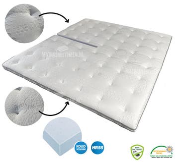 Splittopper Ambassador SENS-ICE OP=OP 180/200 NIEUW, Verzenden, Wit, Overige typen, Nieuw