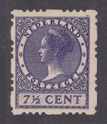 Nederland 1927 - Drie-gaats vierzijdige roltanding - NVPH, Postzegels en Munten, Postzegels | Nederland, Gestempeld