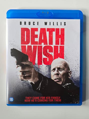 DEATH WISH (2018) (BLURAY), Cd's en Dvd's, Verzenden, Gebruikt