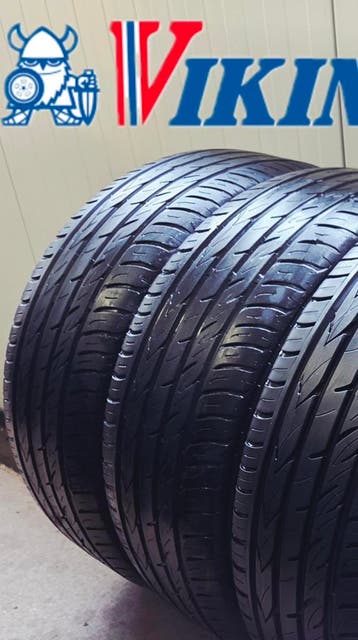 2x 195 55 R16 VIKING 5 a 5.5mm €45 P.S GEMONTEERD EN AL, Auto-onderdelen, Banden en Velgen, Ophalen, Gebruikt, 16 inch, Band(en)