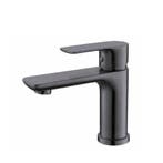 Gun Metal Wastafelkraan – Moderne Wastafelkraan | 15cm hoog, Doe-het-zelf en Verbouw, Sanitair, Verzenden, Nieuw, Rvs, Kraan