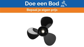 Bieden: Michigan Match 3-Blade Aluminum Boat Propeller 11 3, Ophalen of Verzenden, Nieuw