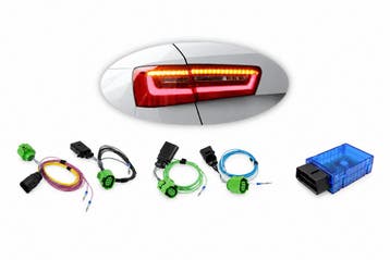 Kabelset + coding dongle voor LED-achterlichten voor Audi A6, Ophalen of Verzenden, Nieuw, Audi