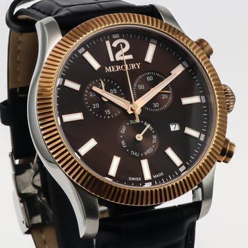 Mercury - Swiss Chronograph - ME460-SRL-4 - Zonder, Nieuw