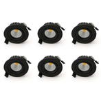 Bundel | 6x LED Inbouwspot | VARDA | 6W, Huis en Inrichting, Ophalen of Verzenden, Nieuw, Plafondspot of Wandspot, Led