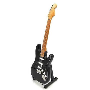 Miniatuur replica Fender gitaar - David Gilmour - Pink Floyd, Ophalen of Verzenden, Nieuw, Pop, Beeldje of Miniatuur